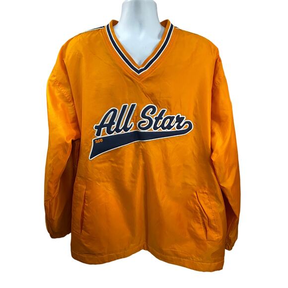 Vintage Steve and Barry's All Star Orange Pullover Sweater Rare XL - Picture 1 of 9